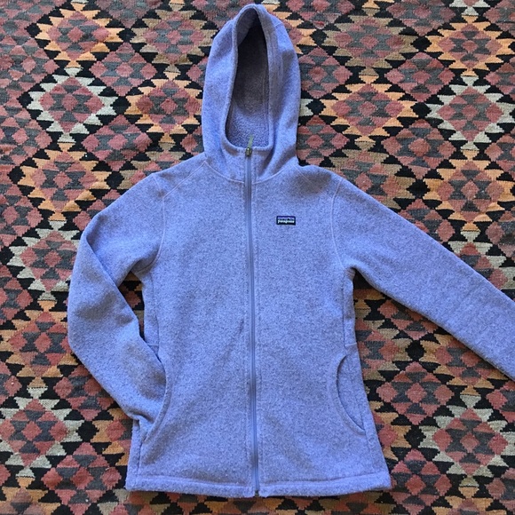 Patagonia Tops - patagonia • zip up fleece hoodie